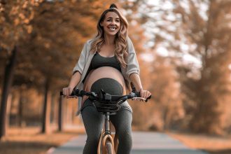 Jazda rowerem w ciąży